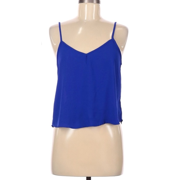 Charlotte Russe size medium cobalt blue tank - Picture 1 of 2